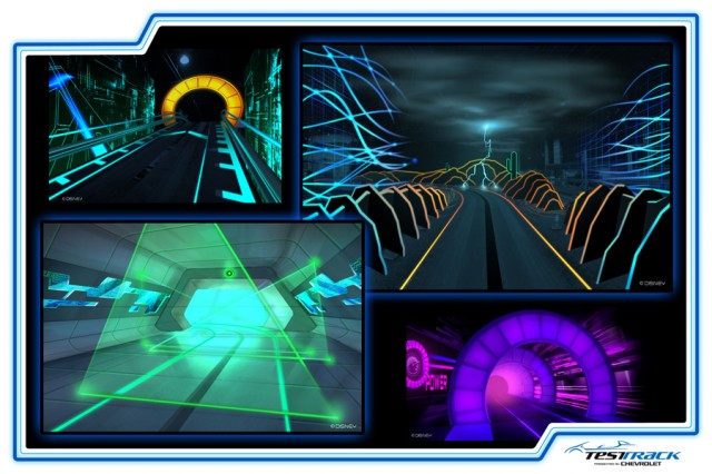 Concept Art for the New Test Track