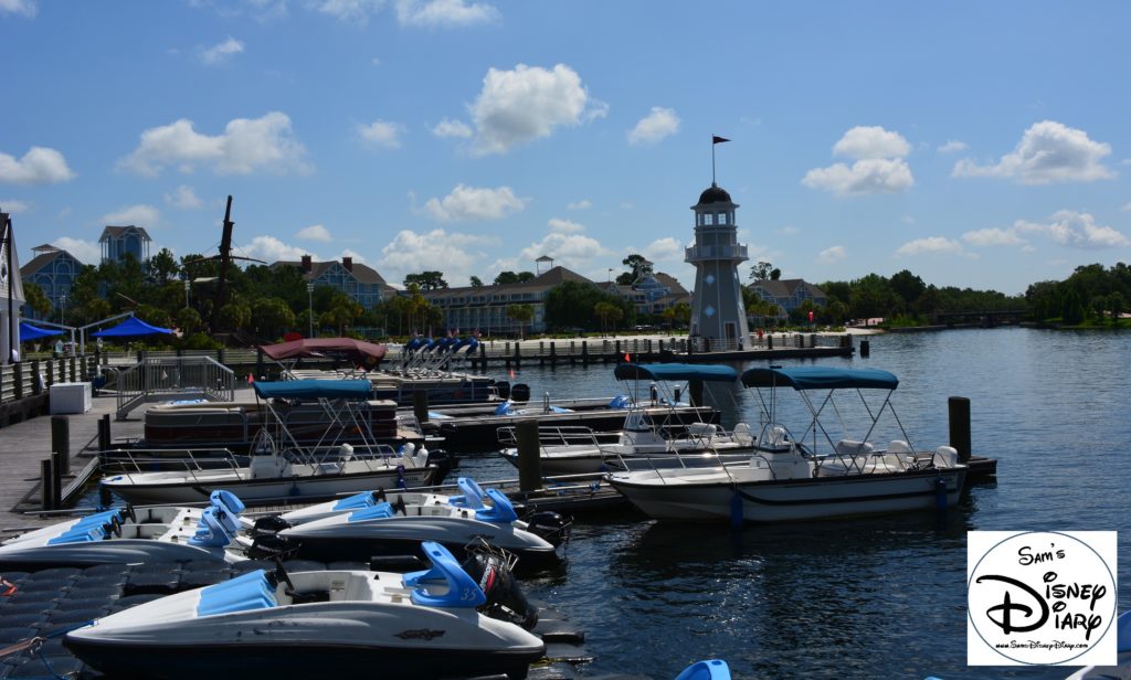 Bay Side Marina, features boat and Bicycle rentals. This is also the start of the Pirate Adventure Cruise and Illuminationis Fireworks Cruise. 