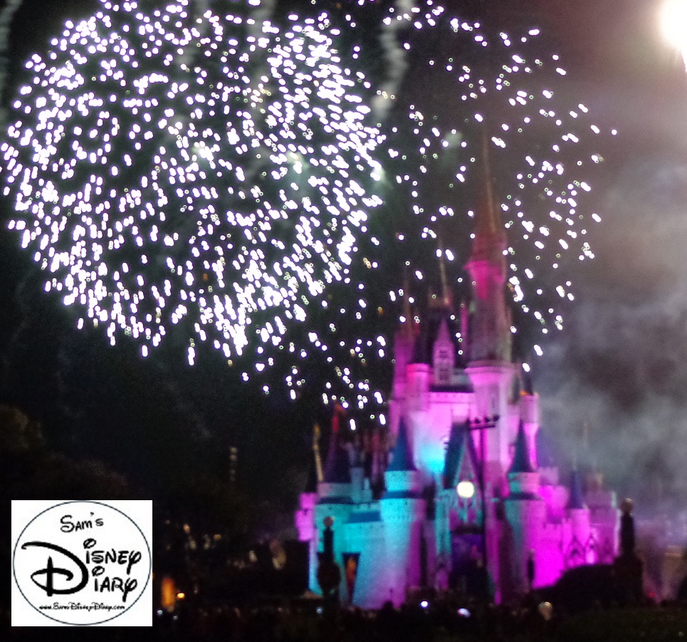 Cinderella's Castle during Hallow-Wishes