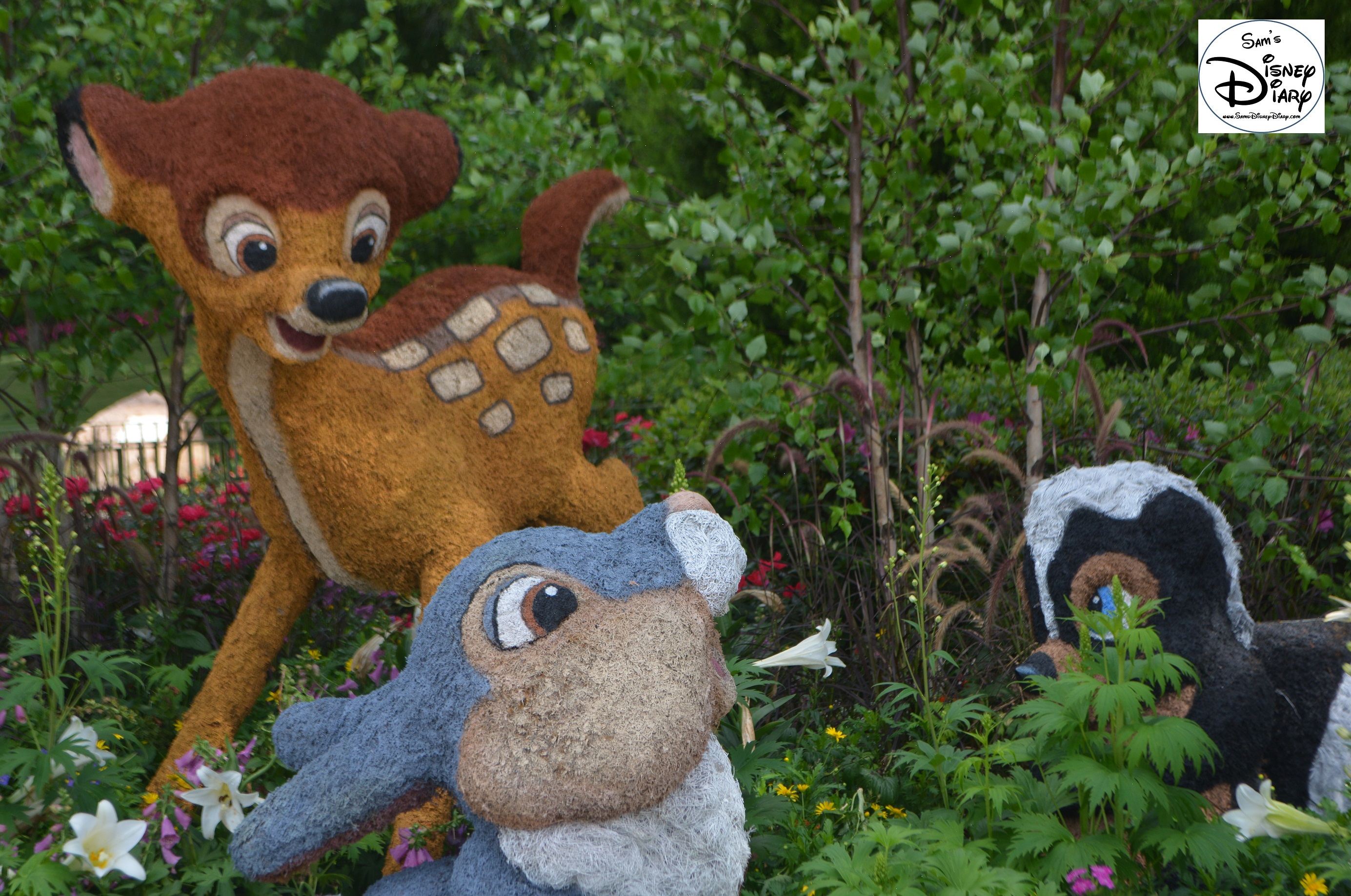 Epcot Flower and Garden Festival - Bambi and Friends in Canada