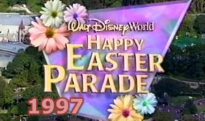 Screen Shot from the opening credits of the 1997 Happy Easter Parade