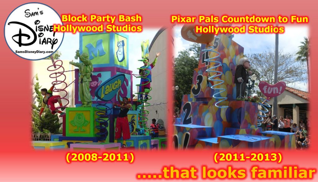 SamsDisneyDiary #114: Disney Pixar Parades ... that looks familiar