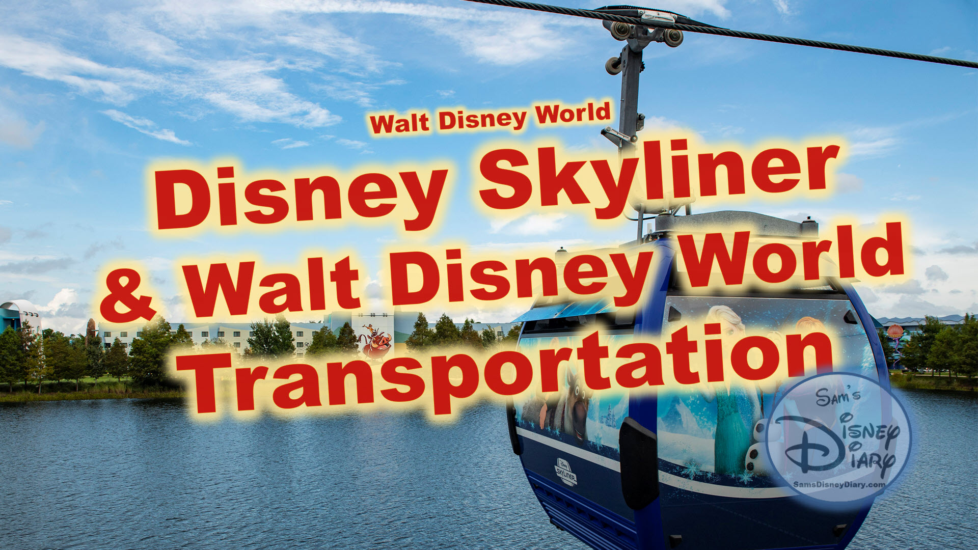 WDW Transportation Sams Disney Diary