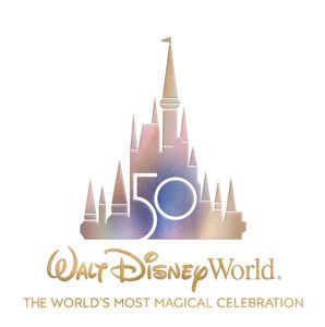 The World's Most Magical Celebration Walt Disney World 50th Logo