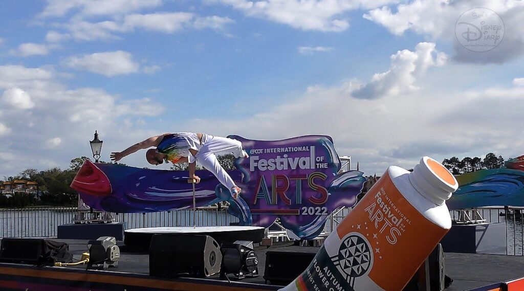 Art Defying Gravity | Epcot Festival of the Arts 2022 | Walt Disney World | Art Defying Gravity