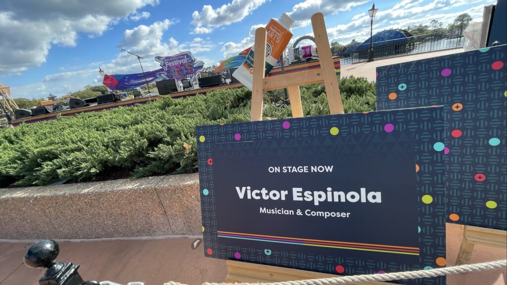 Victor Espinola | Paraguayan Harp | Epcot Festival of the Arts 2022 | Walt Disney World | Harpist