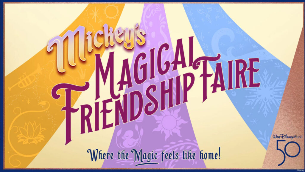 Mickey's Magical Friendship Fair | Walt Disney World | Magic Kingdom | Cinderella Castle Stage 2022