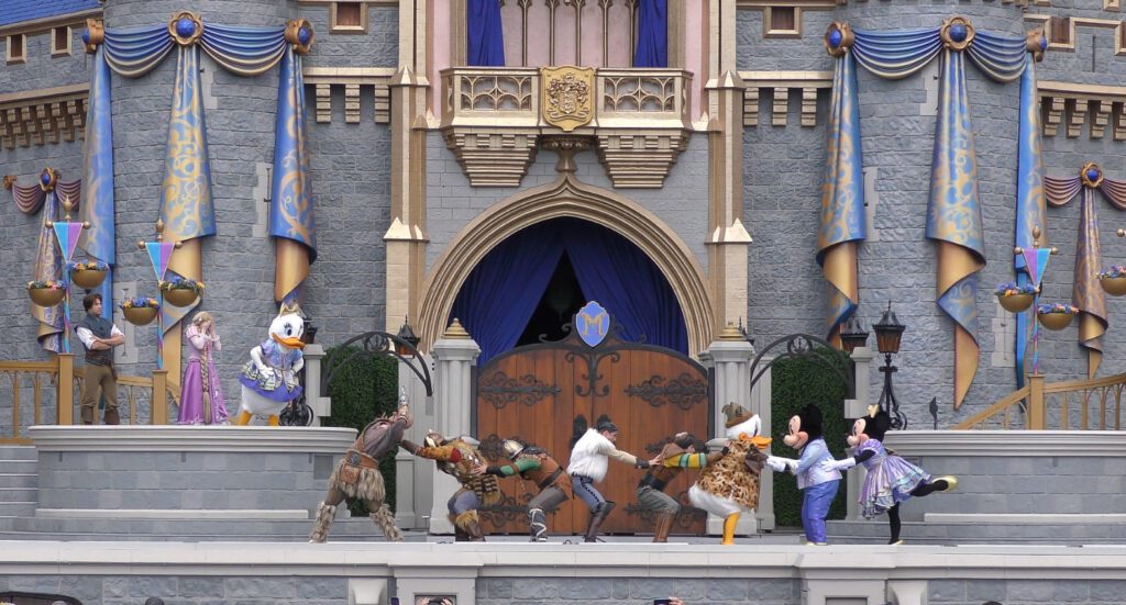 Mickey's Magical Friendship Fair | Walt Disney World | Magic Kingdom | Cinderella Castle Stage 2022