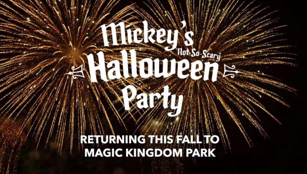 Return of Mickey’s Not-So-Scary Halloween Party at Magic Kingdom Park at Walt Disney World Resort