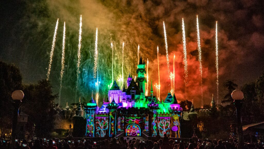 Disneyland Believe in Holiday Magic Fireworks