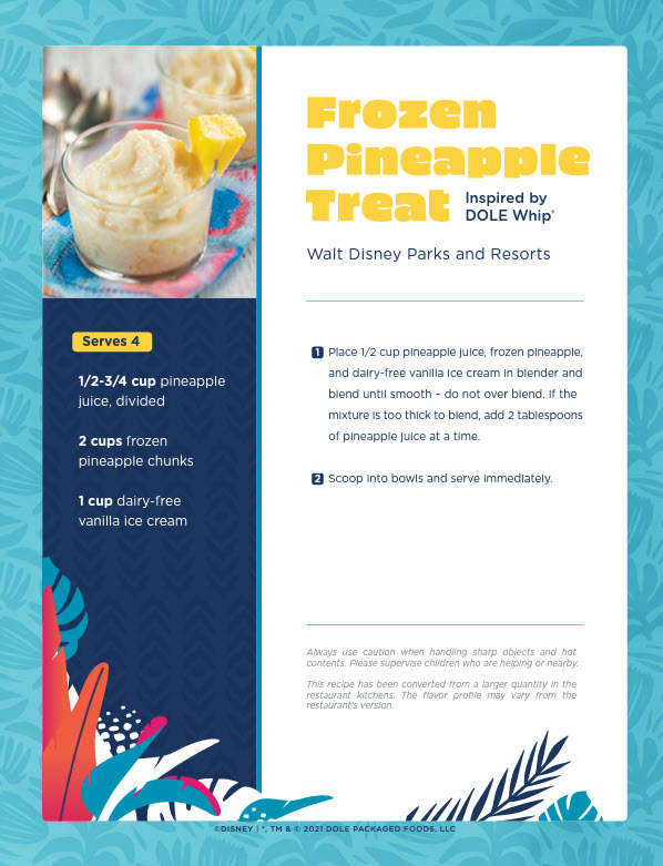 Frozen Pineapple Treat Recipe