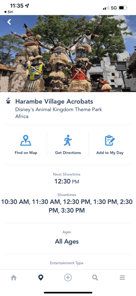 Harambe Village Acrobats | Animal Kingdom | Walt Disney World | July 2022