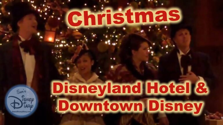 Christmas at the Disneyland Hotel