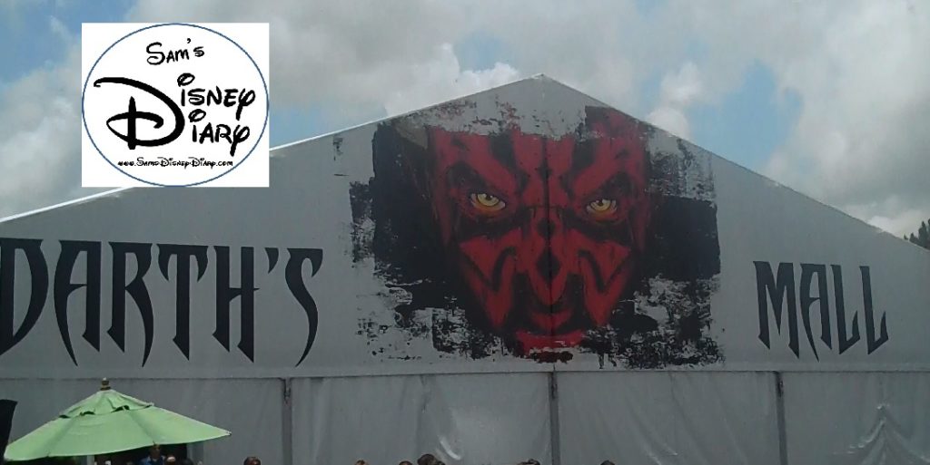 New for 2012, the Darth Mall Merchandise Location