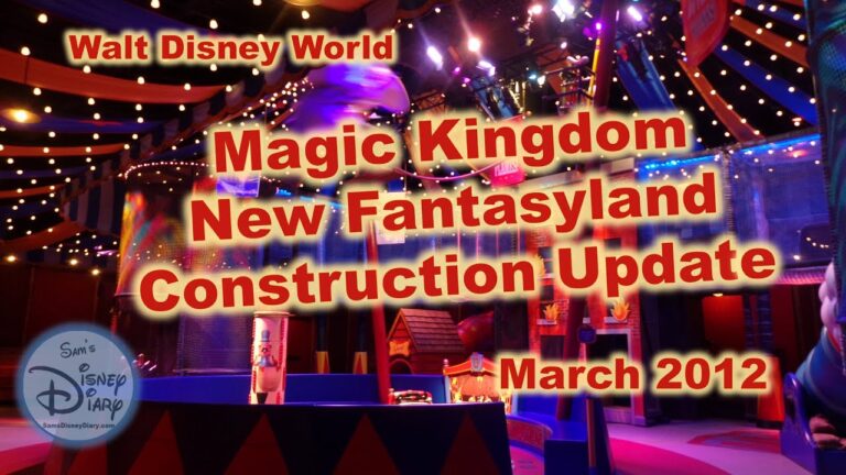 Walt Disney World Construction Update March 2021