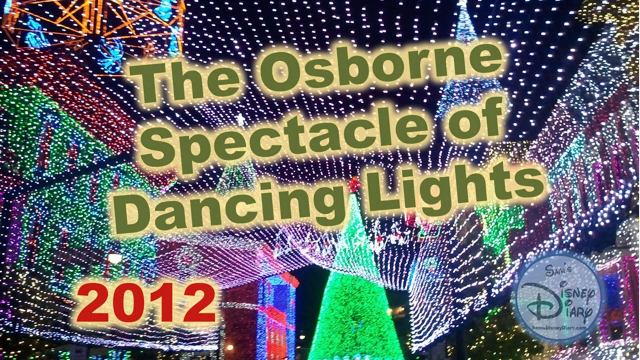 The Osborne Lights Walt Disney World Hollywood Studios 2012