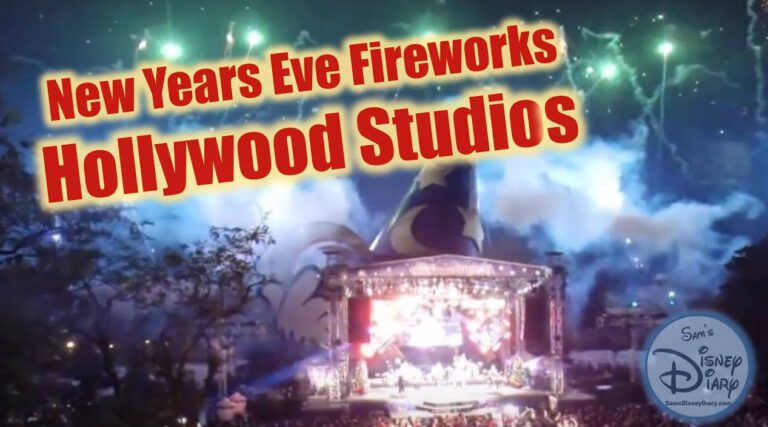 Happy New Year from Walt Disney World Hollywood Studios