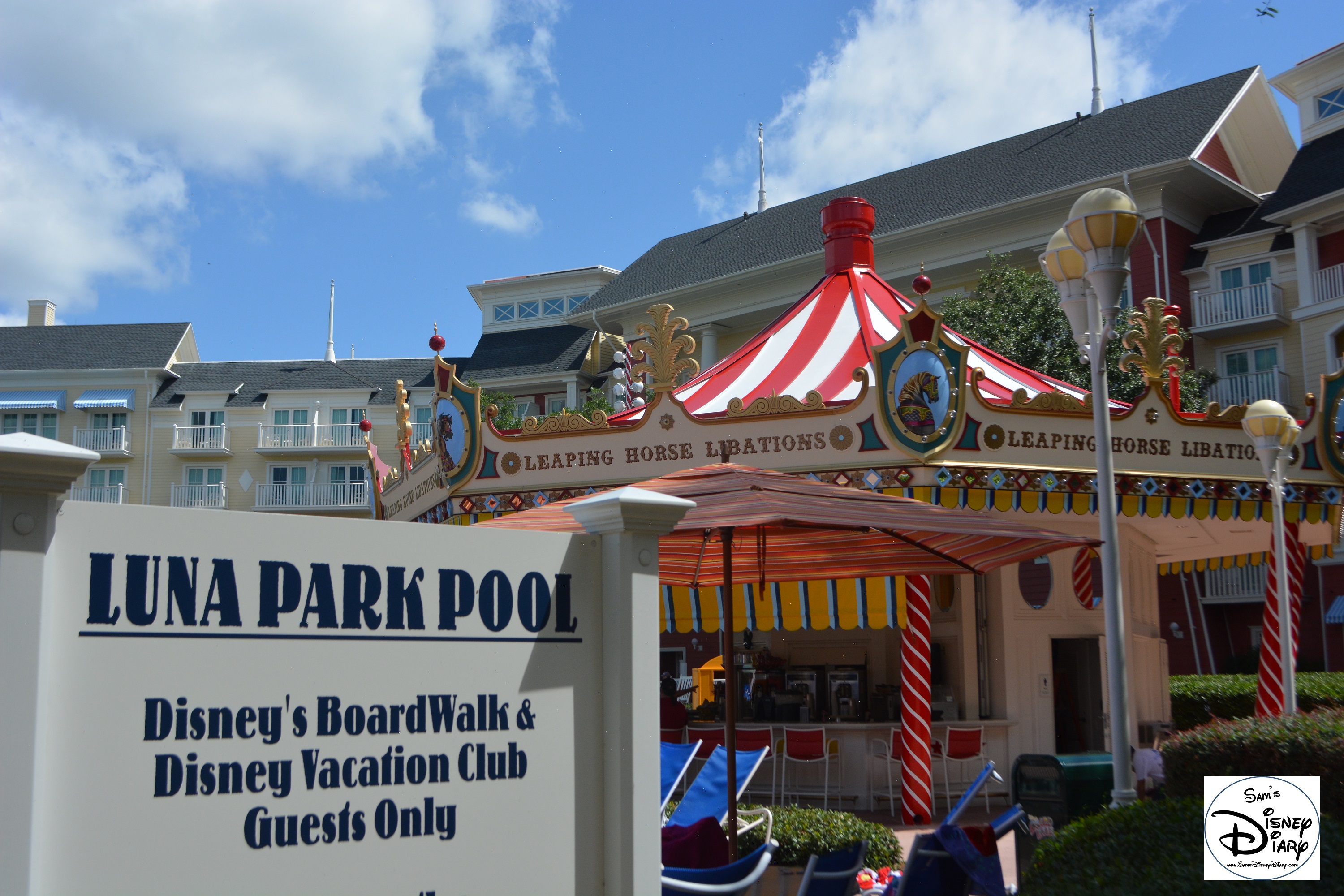 Luna Park Pool at the Walt Disney World Boardwalk