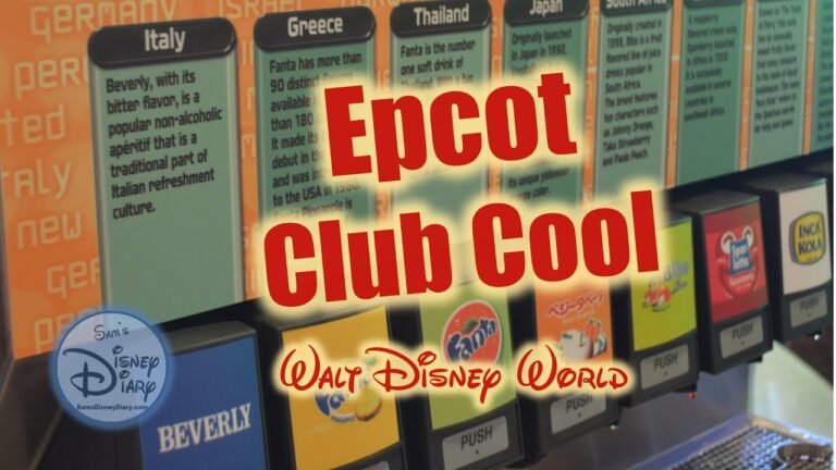 Epcot Club Cool | Walt Disney World | Original Club Cool | Free Stuff at Disney | Epcot Experience