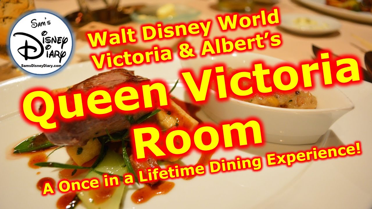 Disney's Grand Floridian Hotel | Victoria and Albert's Queen Victoria Dining Room | Disney Dining