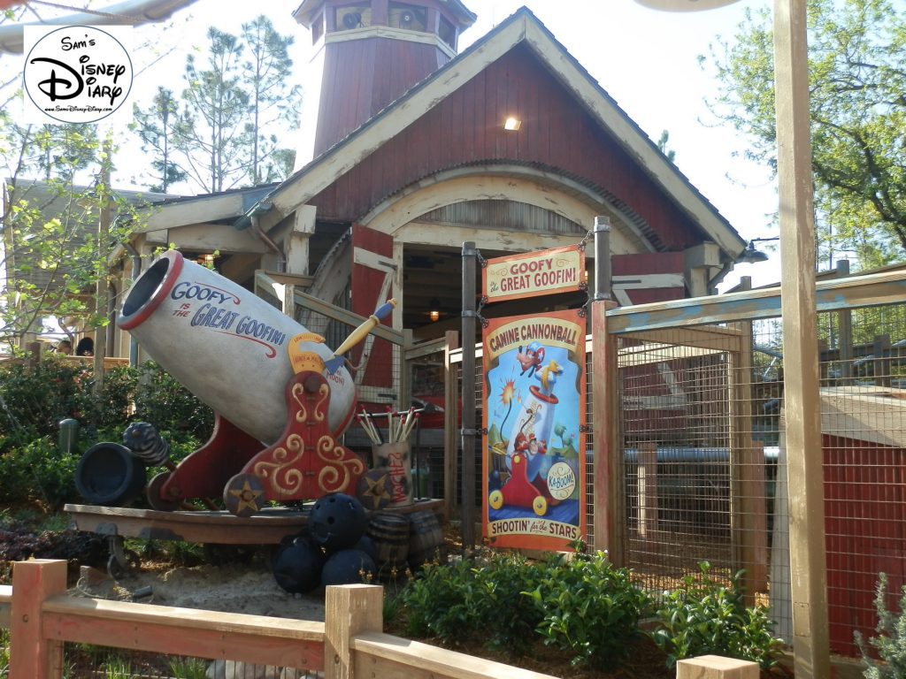 SamsDisneyDiary Episode #10 - New Fantasyland Phase #1- Storybook Circus - The Barnstormer