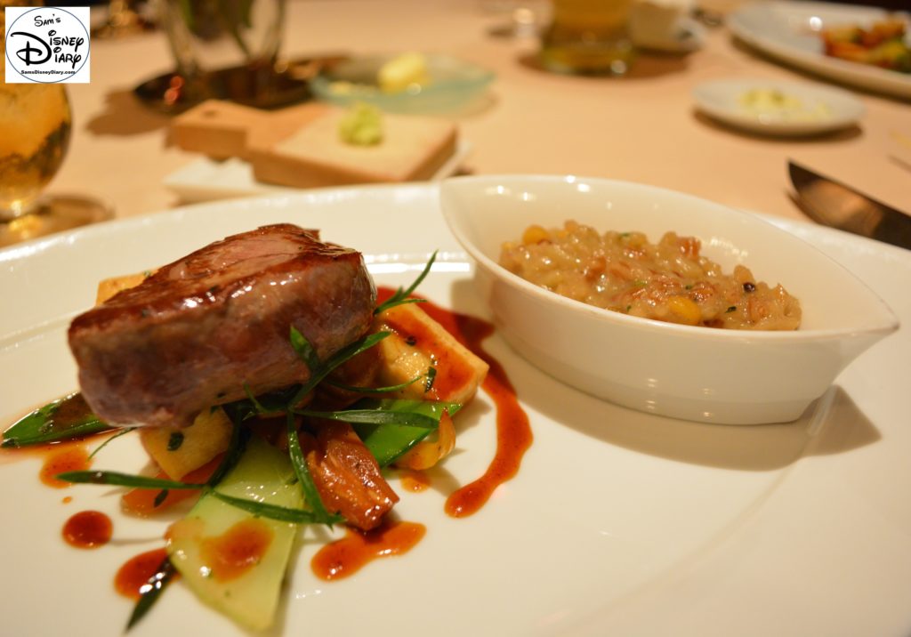 Victoria and Albert’s: Queen Victoria Room: Course #7: Australian Kobe-Style Beef Tenderloin Cooked Tableside