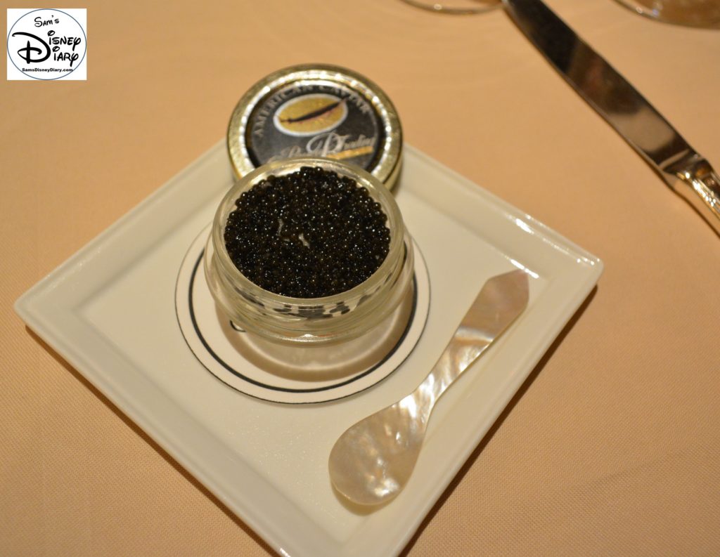 Victoria and Albert’s: Queen Victoria Room: The Opening Act: Alaskan King Crab “Jar” with Siberian Osetra Caviar
