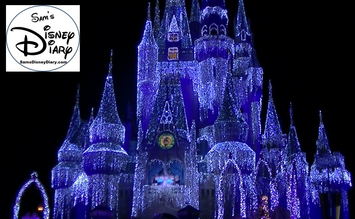 Sams Disney Diary #65 -Cinderella Castle Lights in 2013