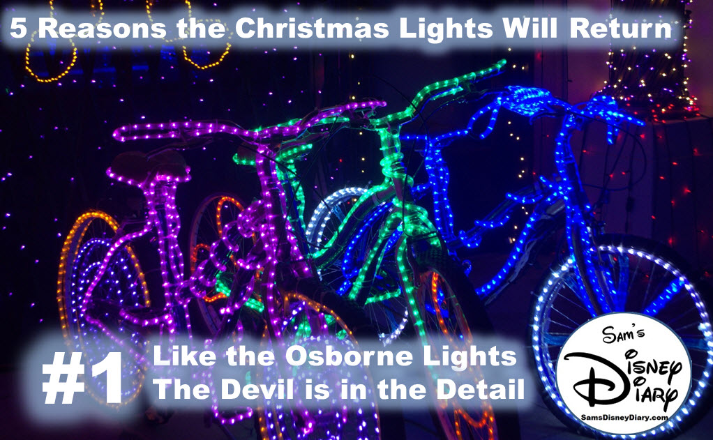 Why the Christmas Lights will be back at Hollywood Studios Reason #1: The Fine Print
