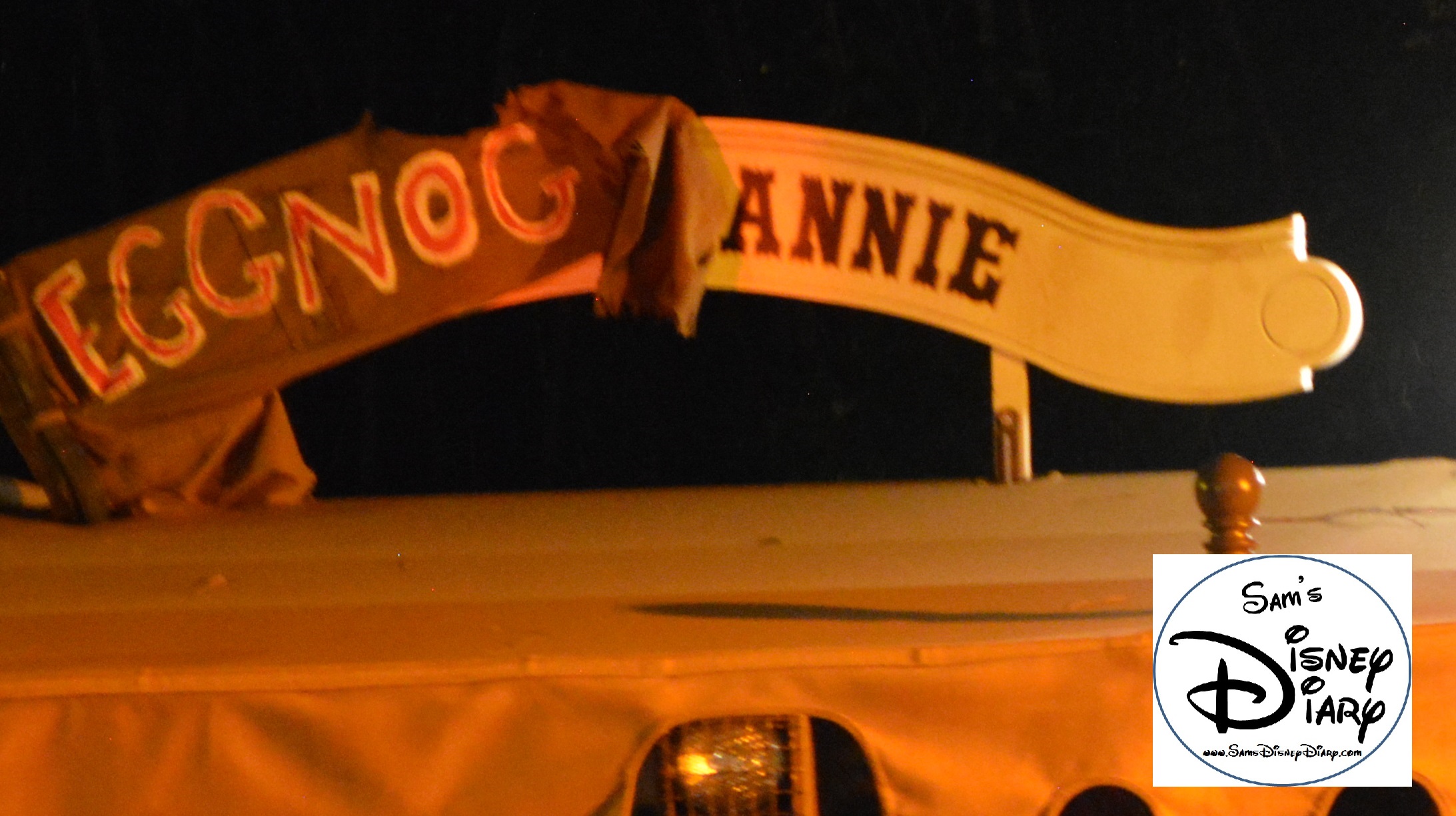 Sams Disney Diary Episode #66 - Each boat has a new name - Eggnog Annie