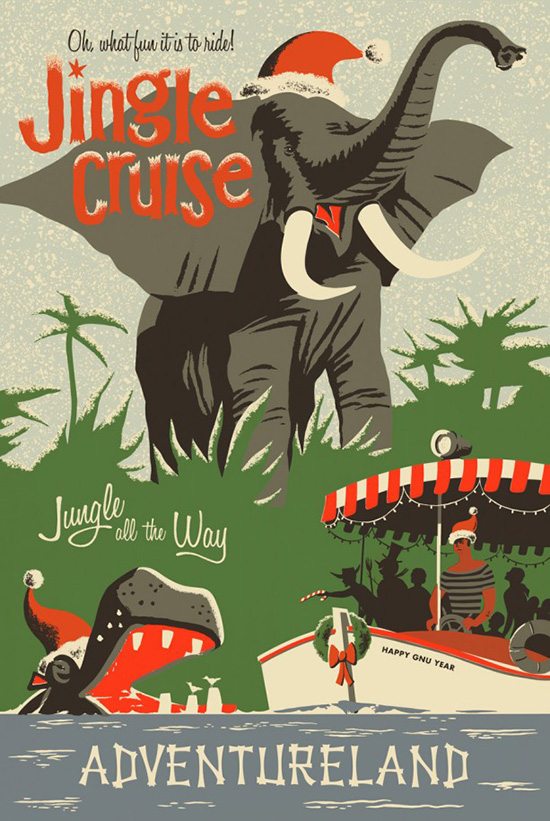 Sams Disney Diary Episode #66 - The Jingle Cruise official attraction poster