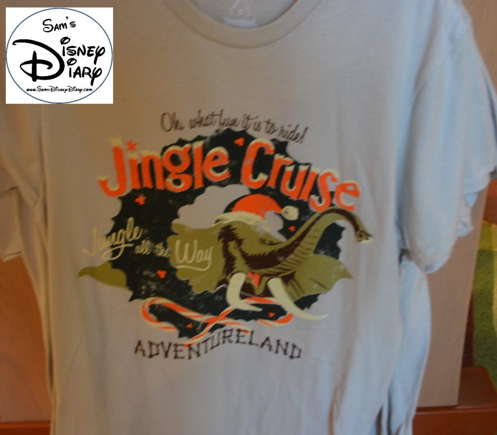 Sams Disney Diary Episode #66 - The Jingle Cruise T-Shirts are available in Adventureland