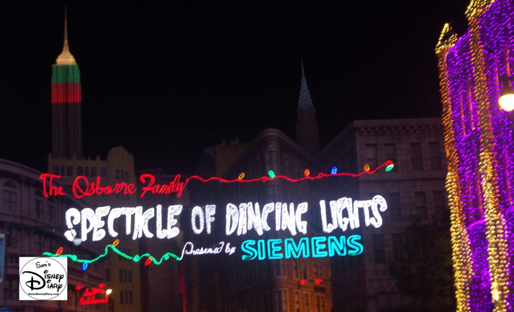 The 20th and Final Year of the Osborne Spectacle of dancing Lights - Marque