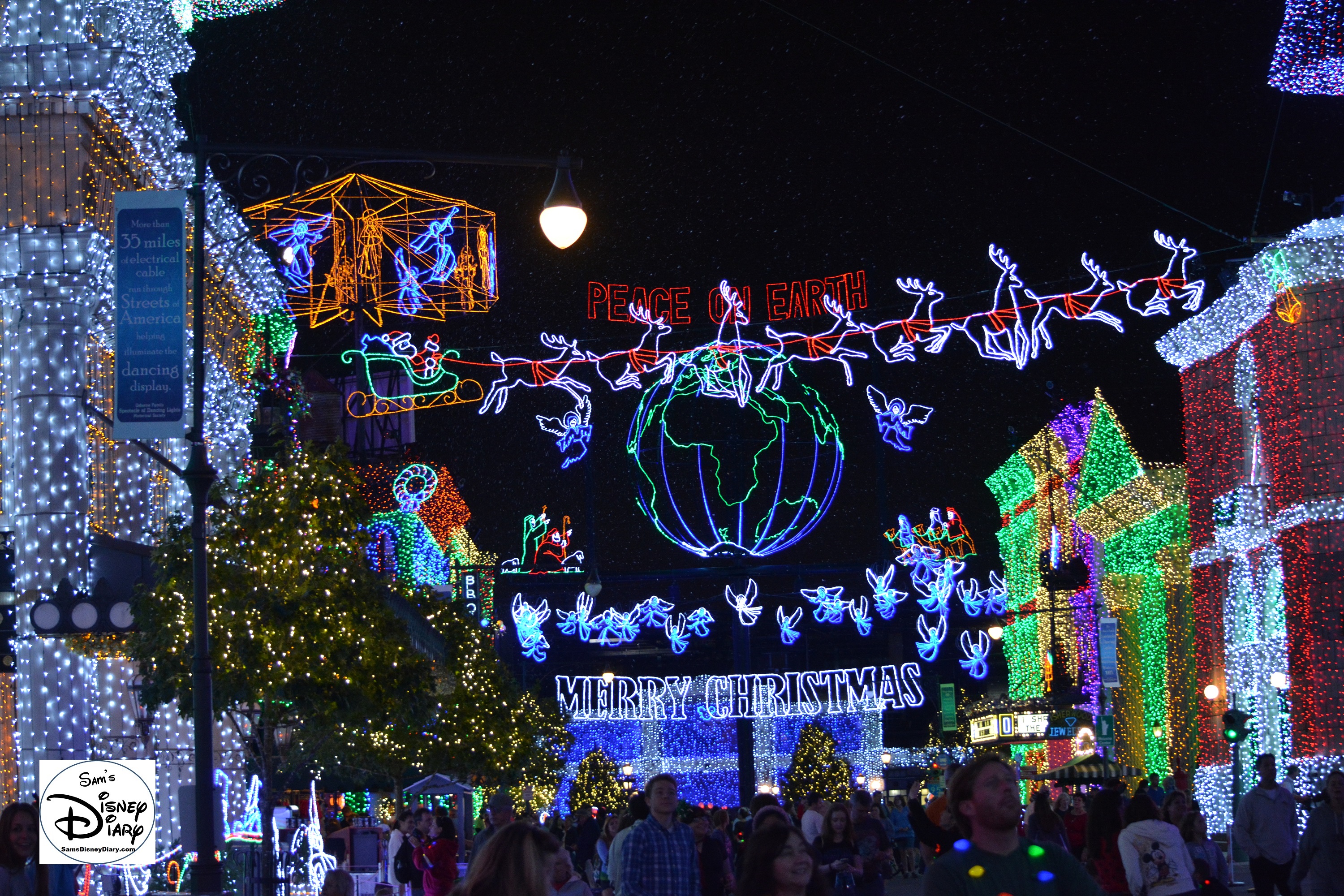 The Osborne Spectacle of dancing Lights.