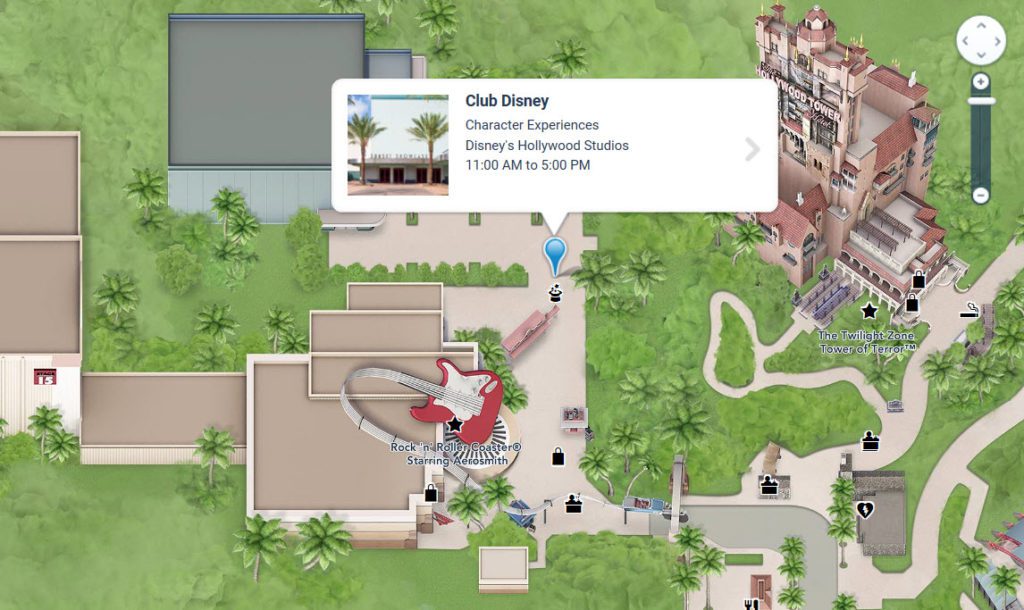 Club Disney was hosted in the new Multi Purpose Building between Tower of Terror and Rock and Roller Coaster