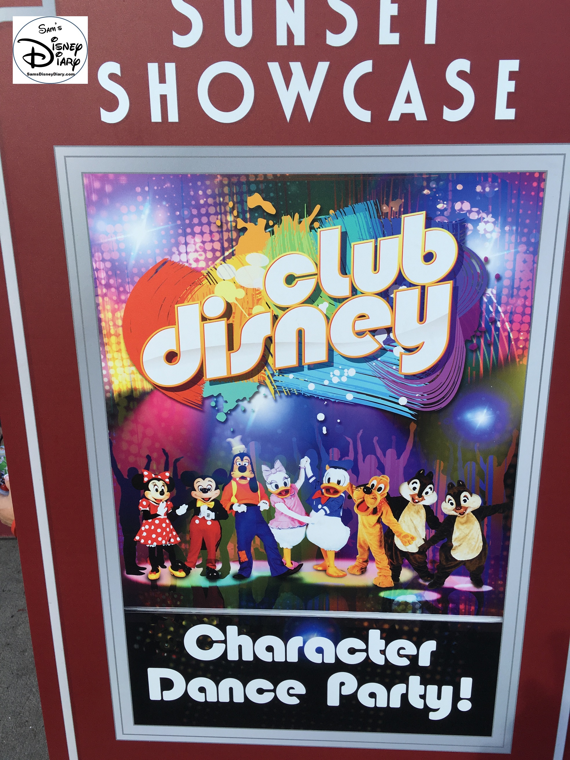 Sunset Showcase the new "Multi Purpose Building" in Hollywood Studios between the Rock and Roller Coaster and Tower of Terror placed host to "Club Disney" for 2 short months.