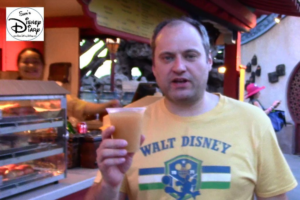 Sams Disney Diary Frozen Around World Showcase - France - The Grand Marnier Orange Slush