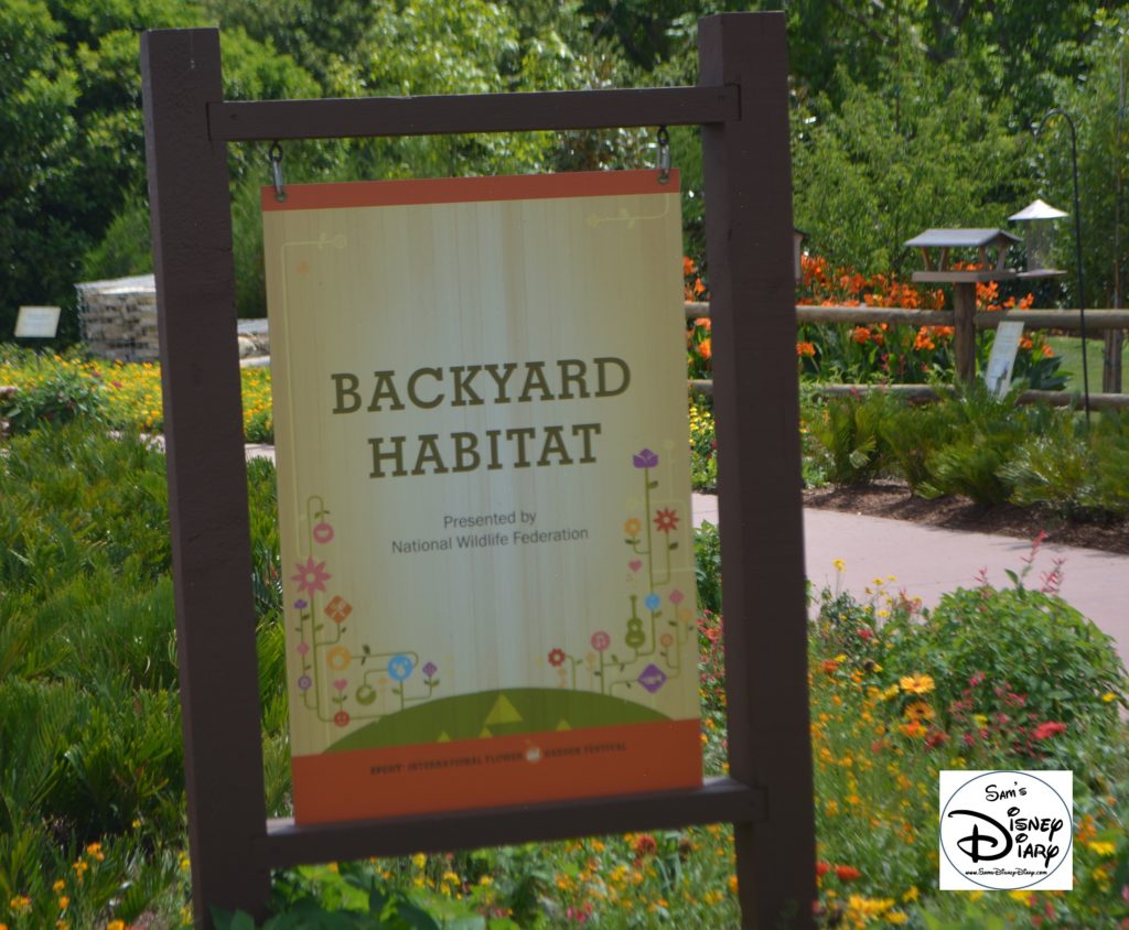 Epcot Flower and Garden Festival - Backyard Garden