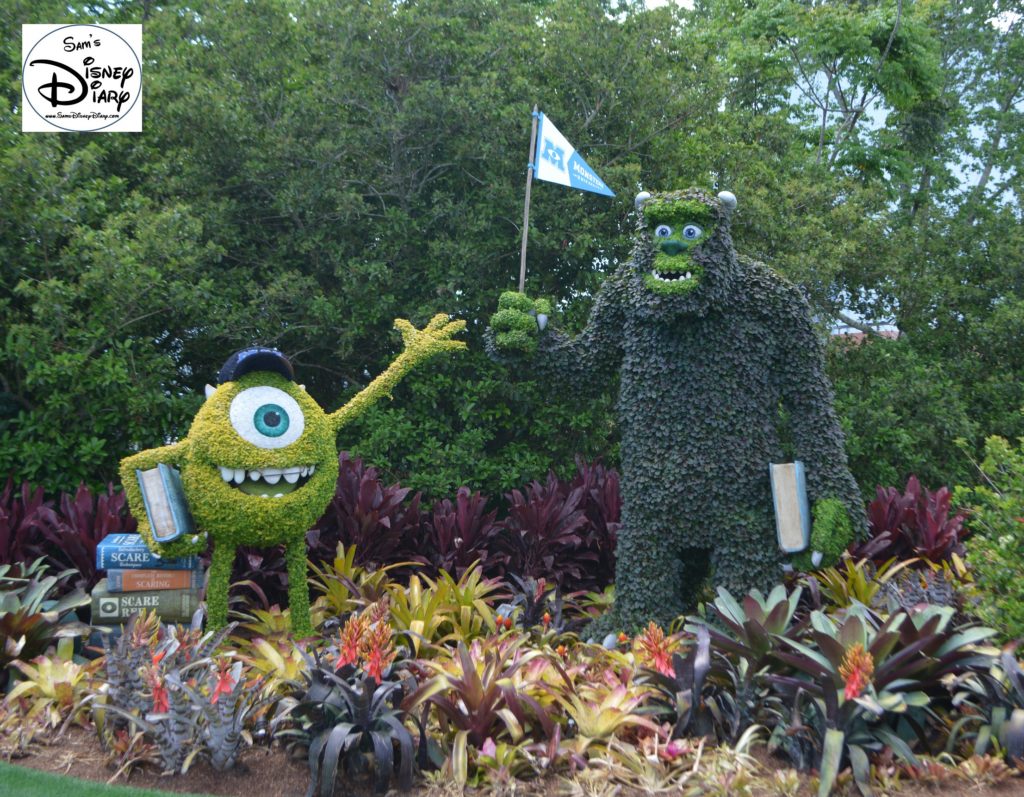 Epcot Flower and Garden Festival - Mike & Sulley's Monstrous Garden
