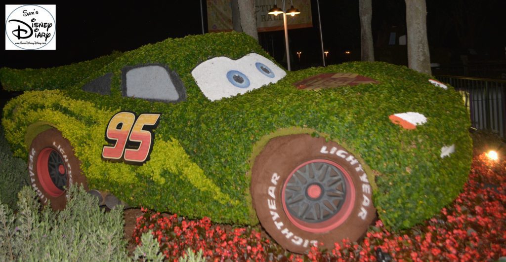 Epcot Flower and Garden Festival - Cactus Road Rally with Mater and Lightning McQueen