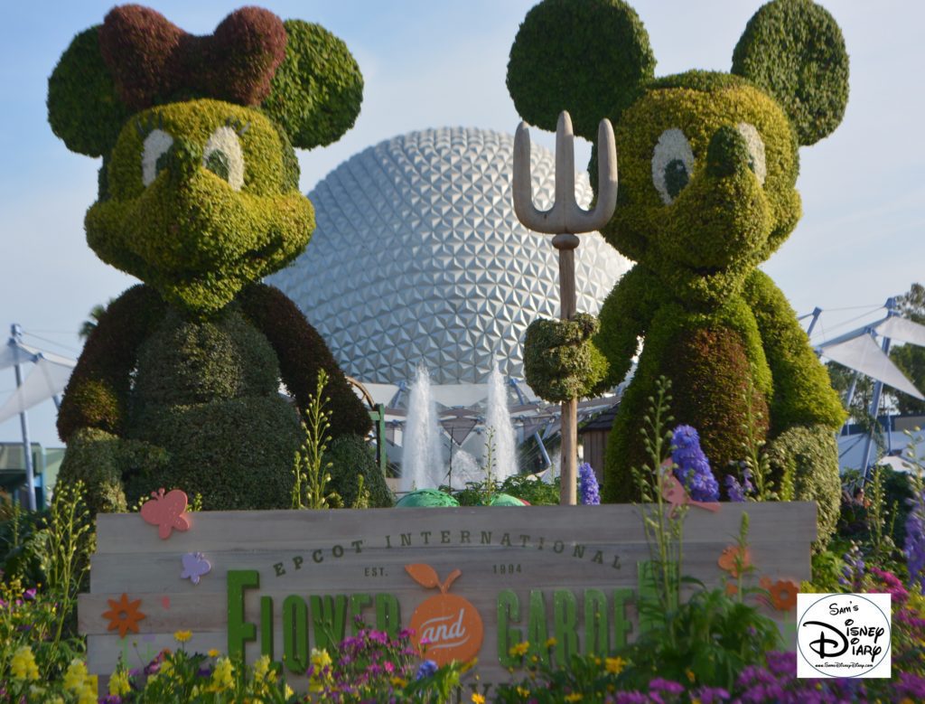 Epcot Flower and Garden Festival - Mickey and Minnie