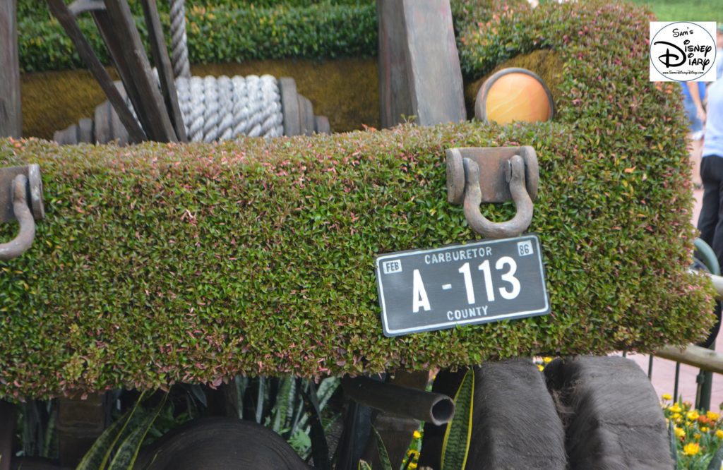 Epcot Flower and Garden Festival - Cactus Road Rally with Mater and Lightning McQueen