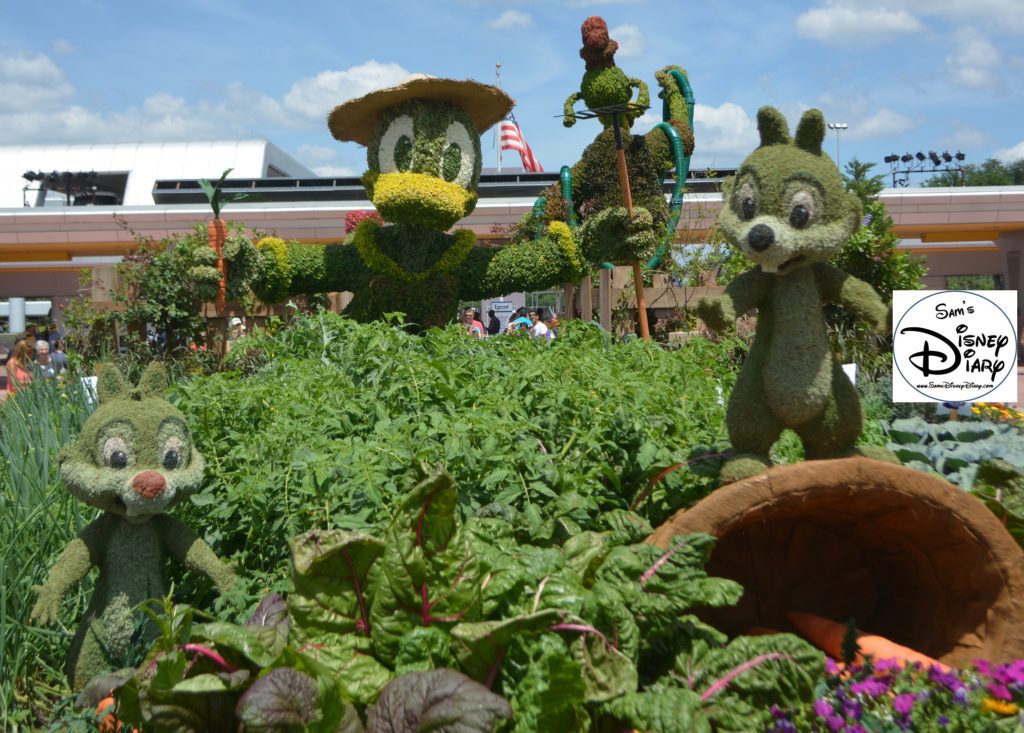 Epcot Flower and Garden Festival - Goofy About Spring Topiary