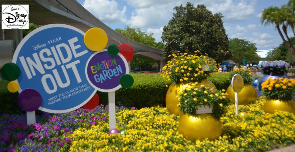 Epcot Flower and Garden Festival - The inside Out Emotion Garden