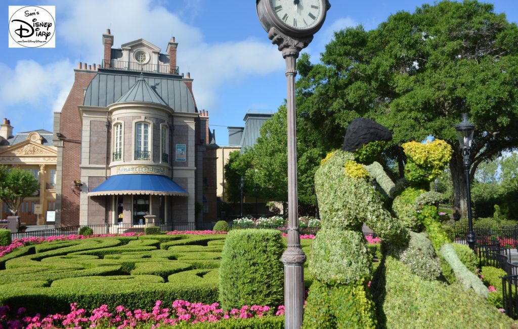 Epcot Flower and Garden Festival - Topiaries near france