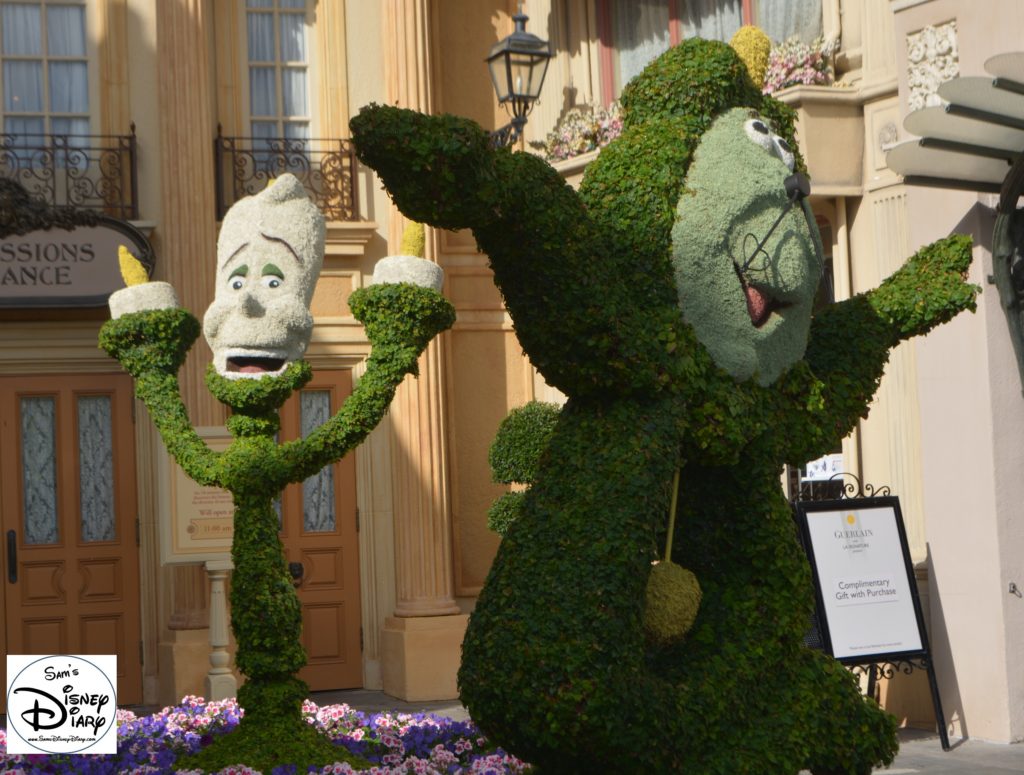 Epcot Flower and Garden Festival - Topiaries in France
