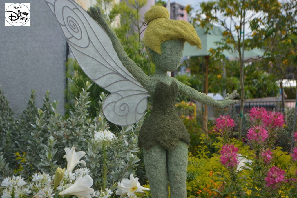 Epcot Flower and Garden Festival - Tinker Bell topiary