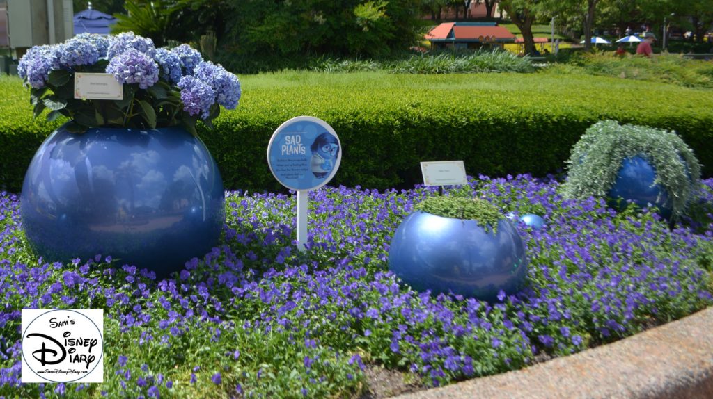 Epcot Flower and Garden Festival - The inside Out Emotion Garden