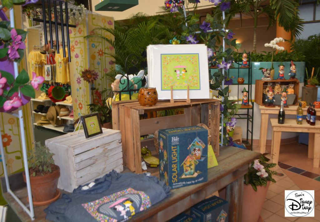 Epcot Flower and Garden Festival - Festival Center is the central hub for festival merchandise