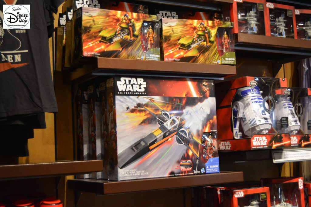 Star Wars Merchandise available throughout Hollywood Studios (and Walt Disney World)